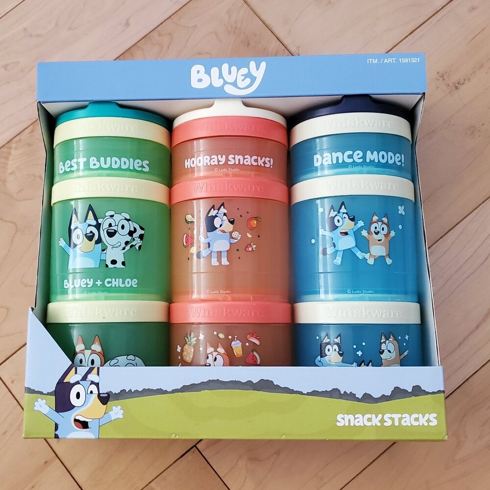 Bluey snack cups New